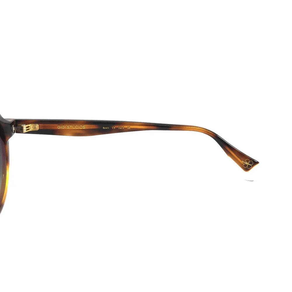 Gigi Studios Sunglasses ISIDORA 6974/2 Tortoise Frames w/ Gradient Green Lenses